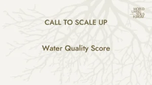 APPEL À L'ACCÉLÉRATION : Score de qualité de l'eau 🔉